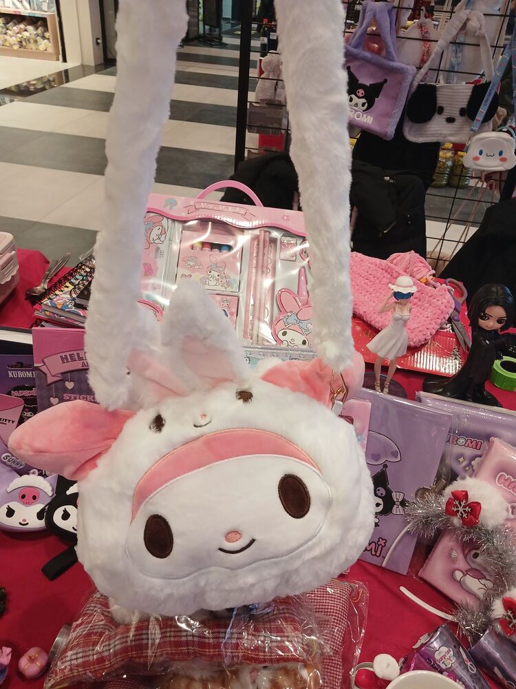 mymelody Peluş büyük çanta 