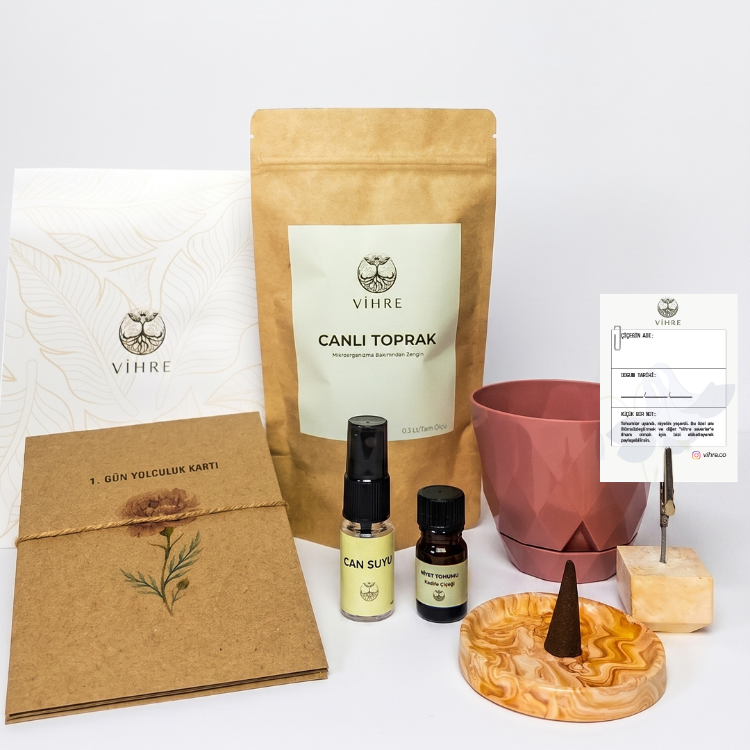 Vihre: Niyet Ritüeli - Deneyimsel Çiçek Yetiştirme Seti