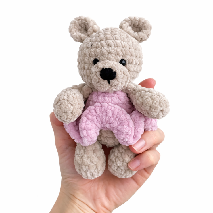 Pudra Pembe Peluş Ayıcık