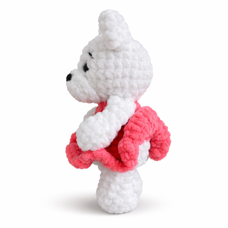 Pembe Elbiseli Peluş Ayıcık