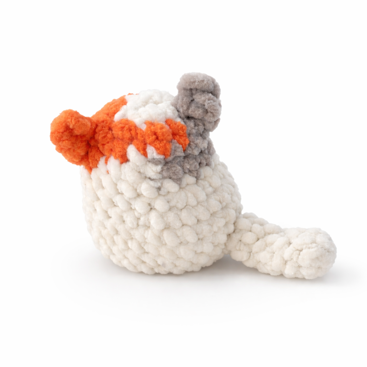 El Yapımı Mini Peluş Kedi