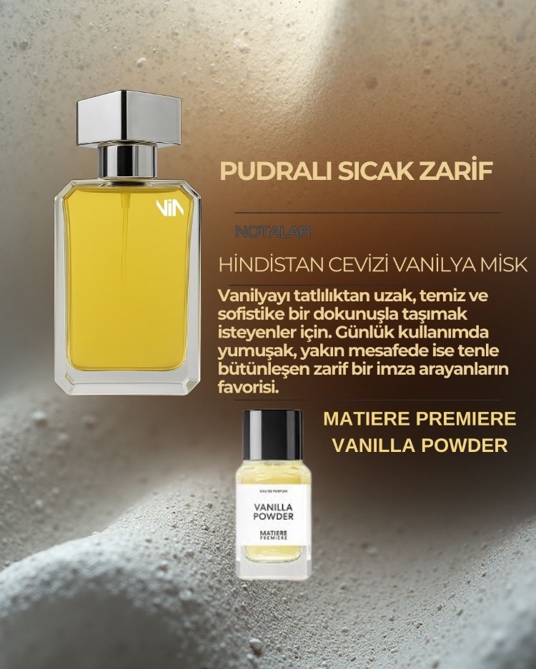 MATİERE PREMİERE VANİLLA POWDER UNISEKS DUPE