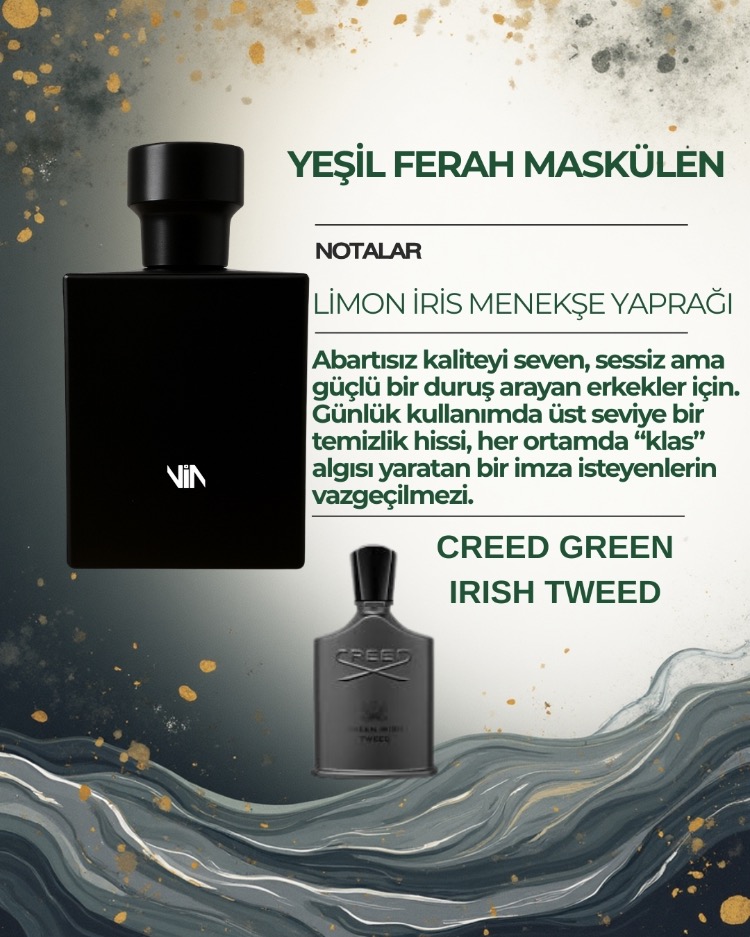 CREED GREEN IRISH TWEED DUPE