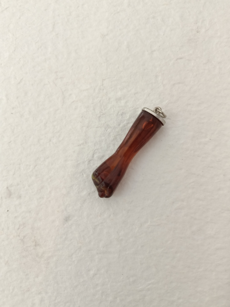Vintage Kahverengi Figa Hand Uc