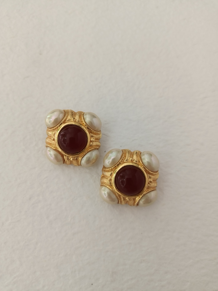 Vintage Incili Kupe