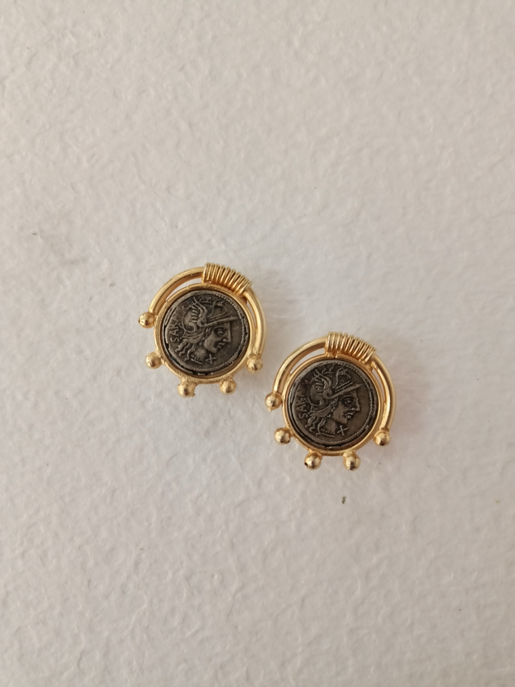 Vintage Roma Askeri Figurlu Kupe