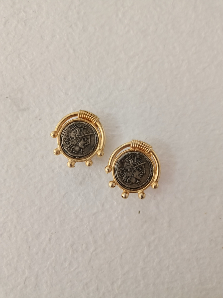 Vintage Roma Askeri Figurlu Kupe