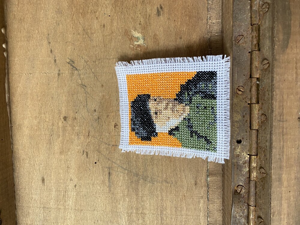 Van Gogh Kesik Kulak Mini Kanaviçe
