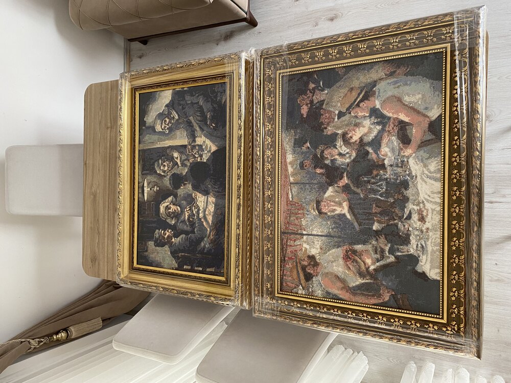 Tekne gezisinde öğle yemeği renoir desen 73x53 cm