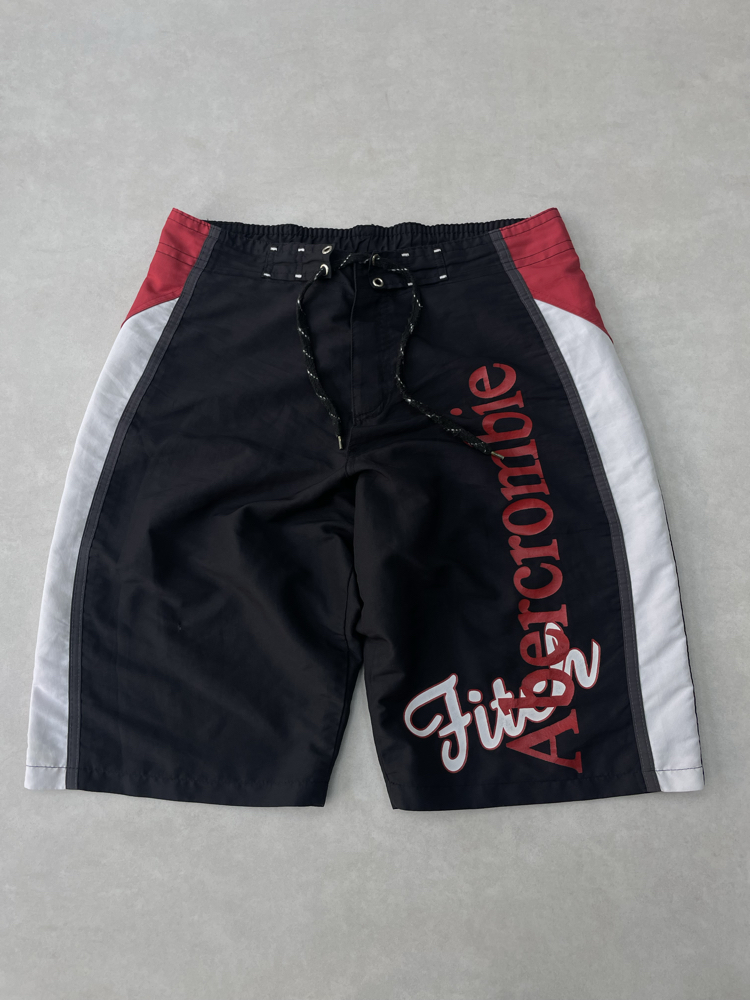 Abercrombie Fitch Baskılı Vintage Y2K Thrift Şort 