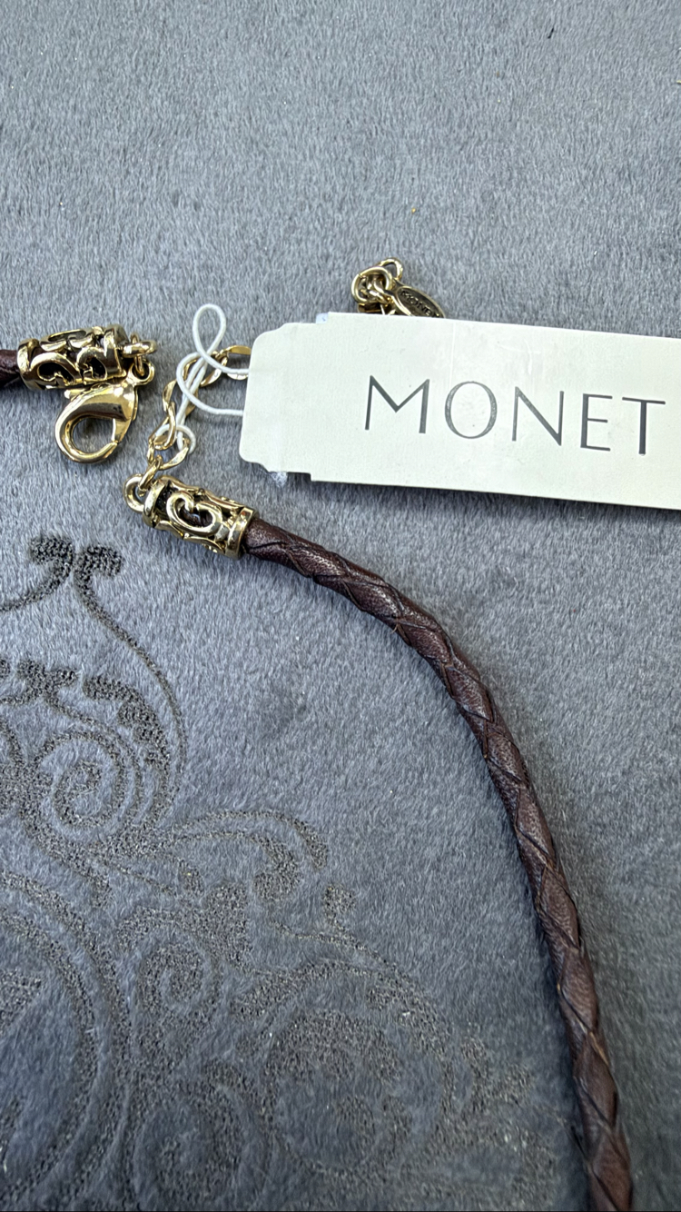 VİNTAGE MONET KOLYE