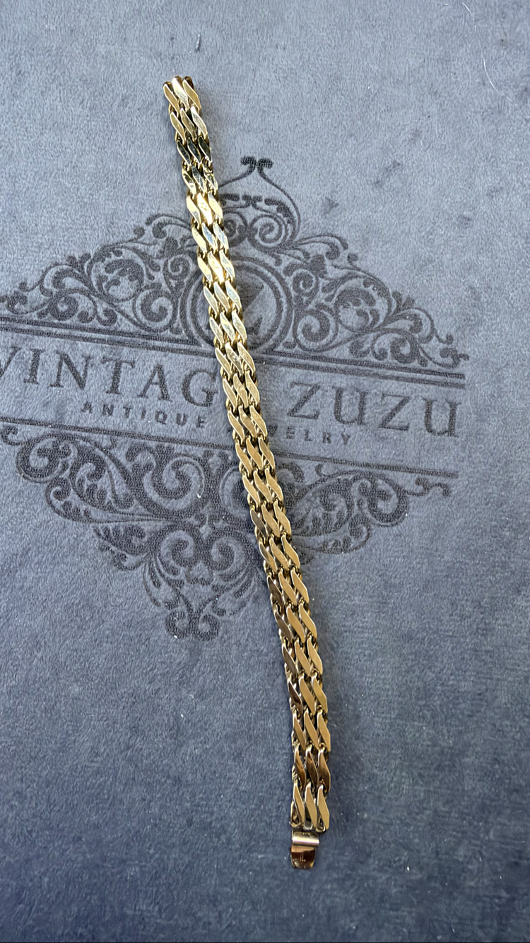 VİNTAGE gold bileklik
