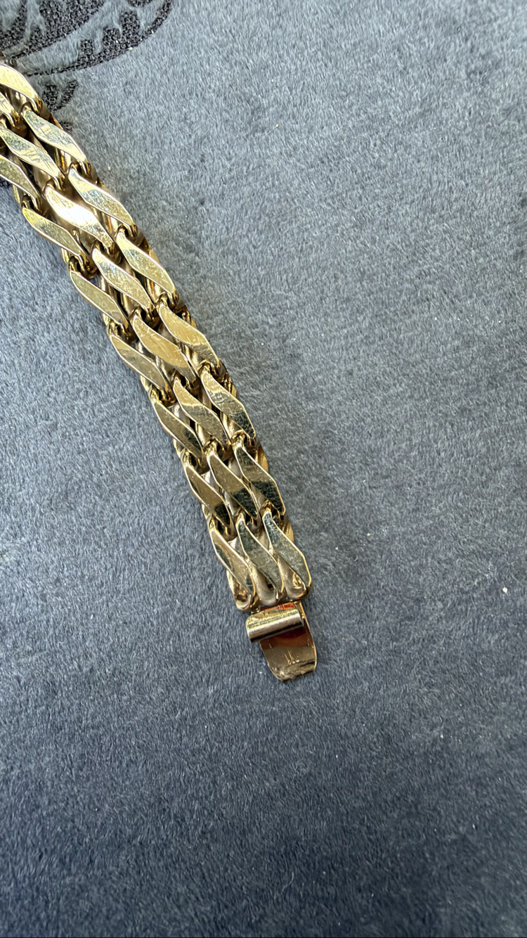 VİNTAGE gold bileklik