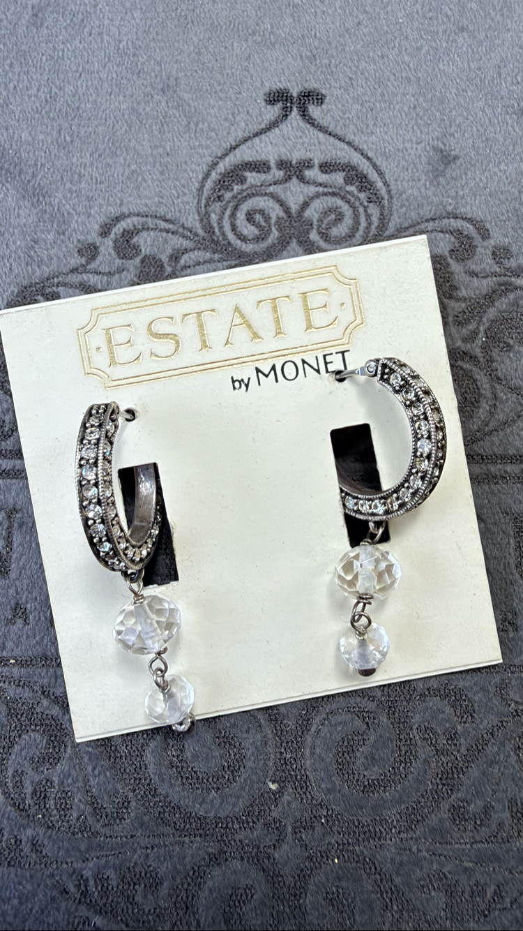 VİNTAGE monet estate küpe