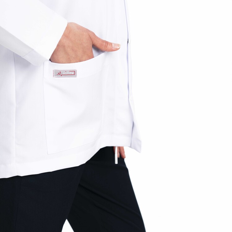 Beyaz Alpaka Doktor Önlüğü 02