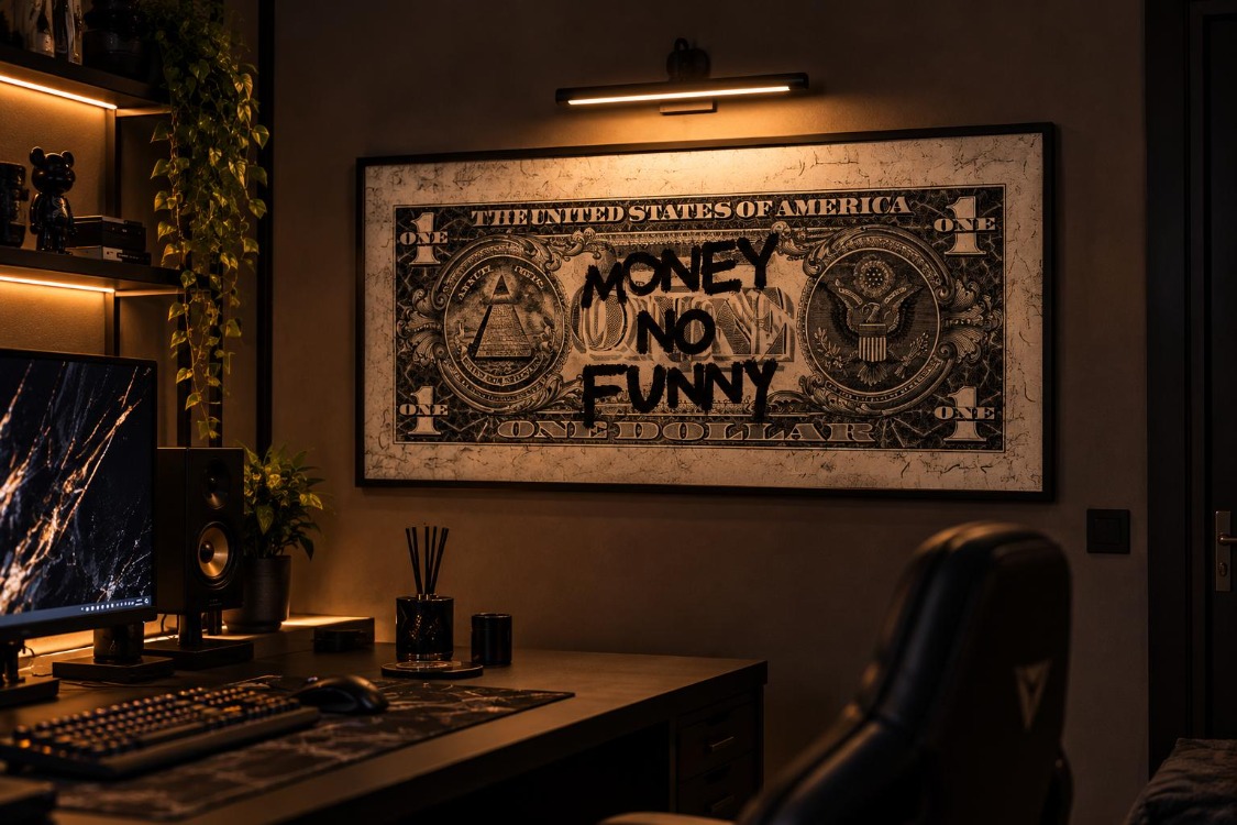 NO MONEY NO FUNNY 