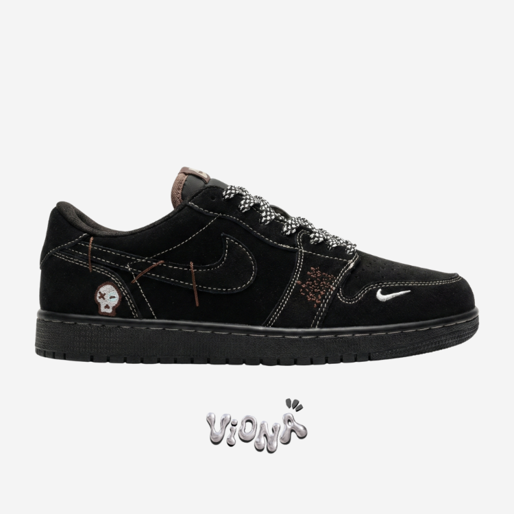 Nike Air Jordan 1 Retro Low OG "Zion Williamson X Pitch Black"