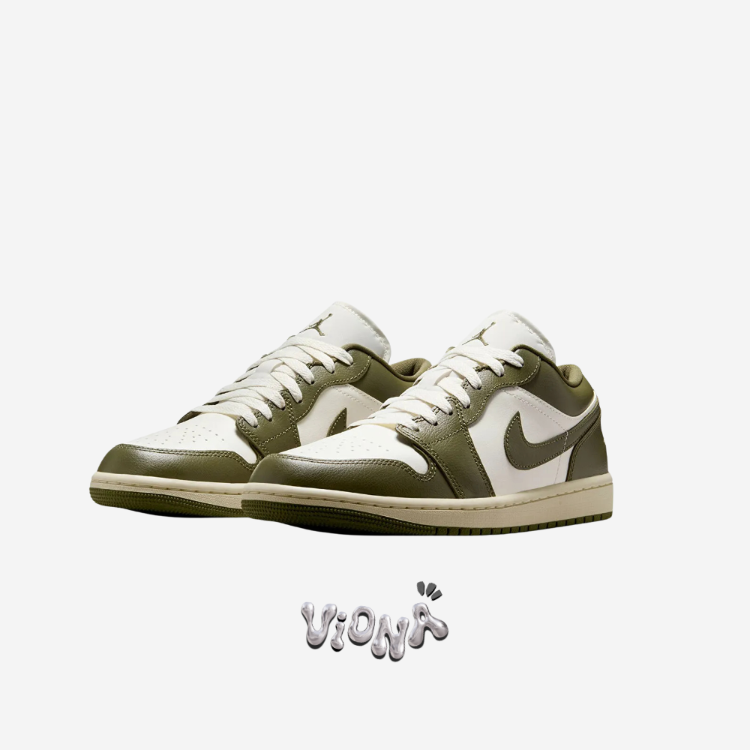 Nike Air Jordan 1 Low Khaki Green