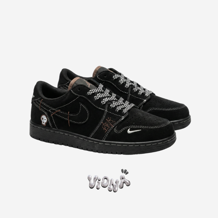 Nike Air Jordan 1 Retro Low OG "Zion Williamson X Pitch Black"