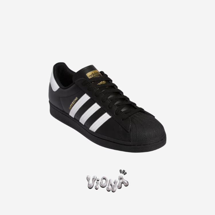 Adidas Superstar Black White