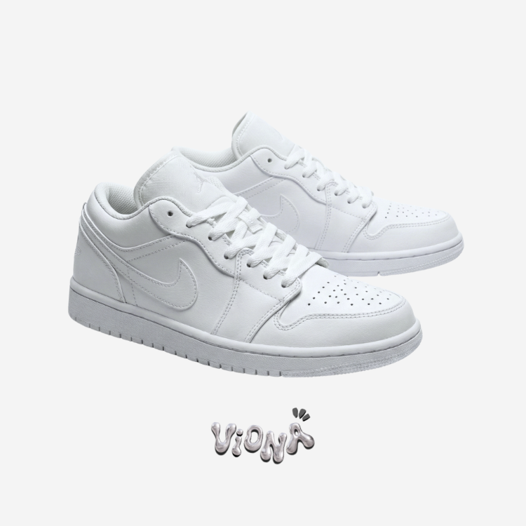 Nike Air Jordan 1 Low Snow White