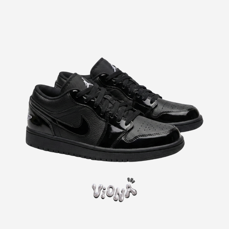 Nike Air Jordan 1 Low Triple Black
