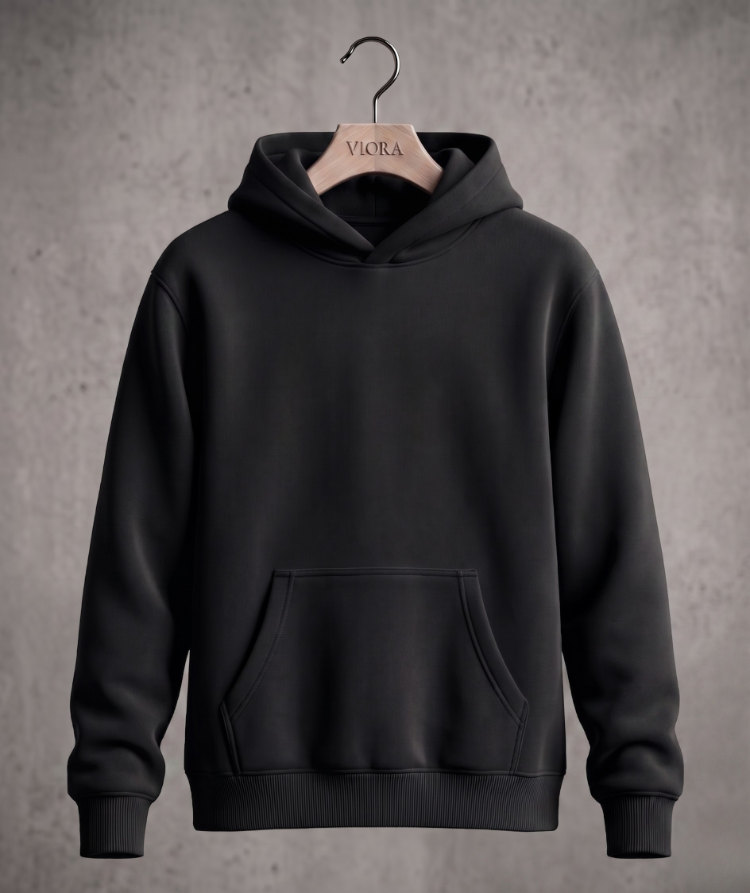 Viora Siyah Sweatshirt