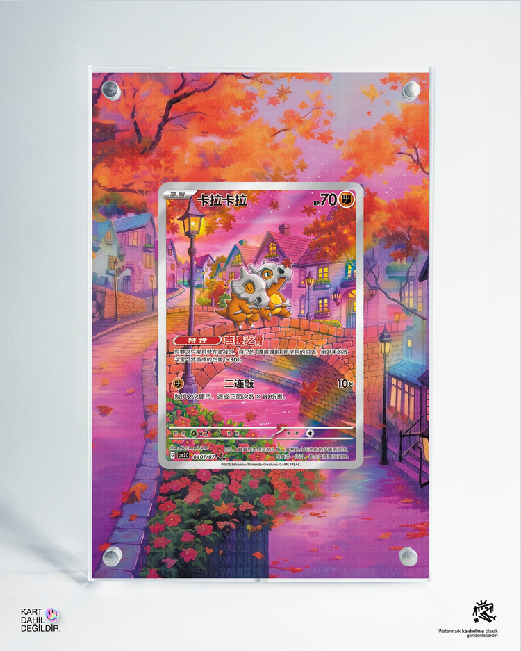 Cubone Chinese Exclusive - Extended Art Display
