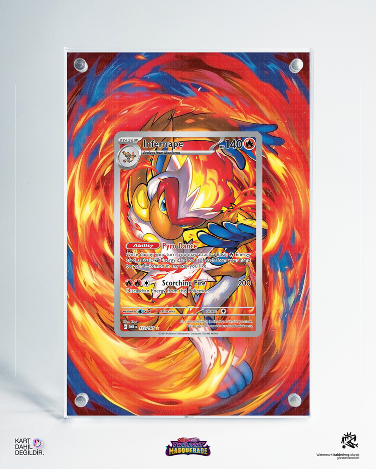 Infernape - Extended Art Display