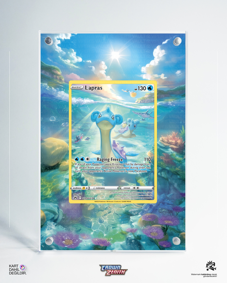 Lapras Crown Zenith - Extended Art Display
