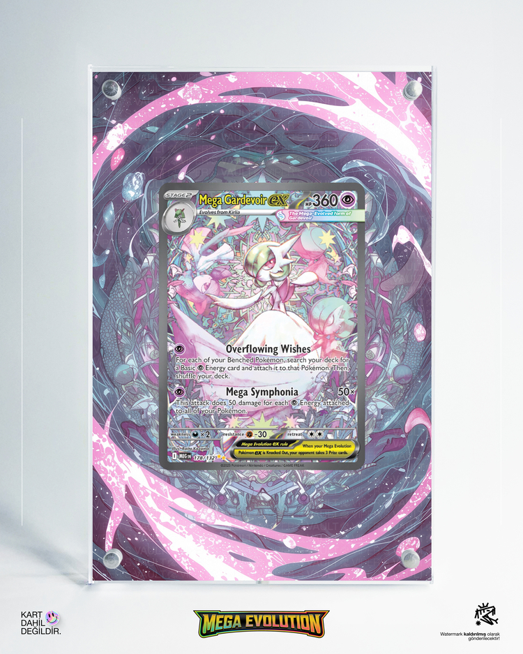Mega Gardevoir ex - Mega Evolution - Extended Art Display