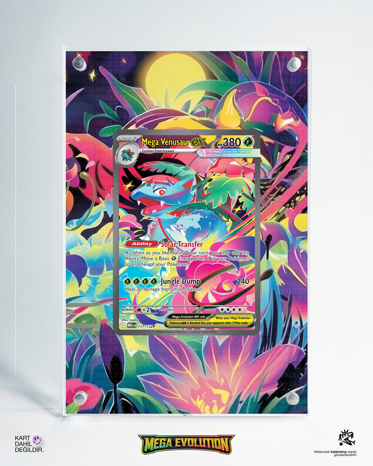 Venusaur - Mega Evolution - Extended Art Display