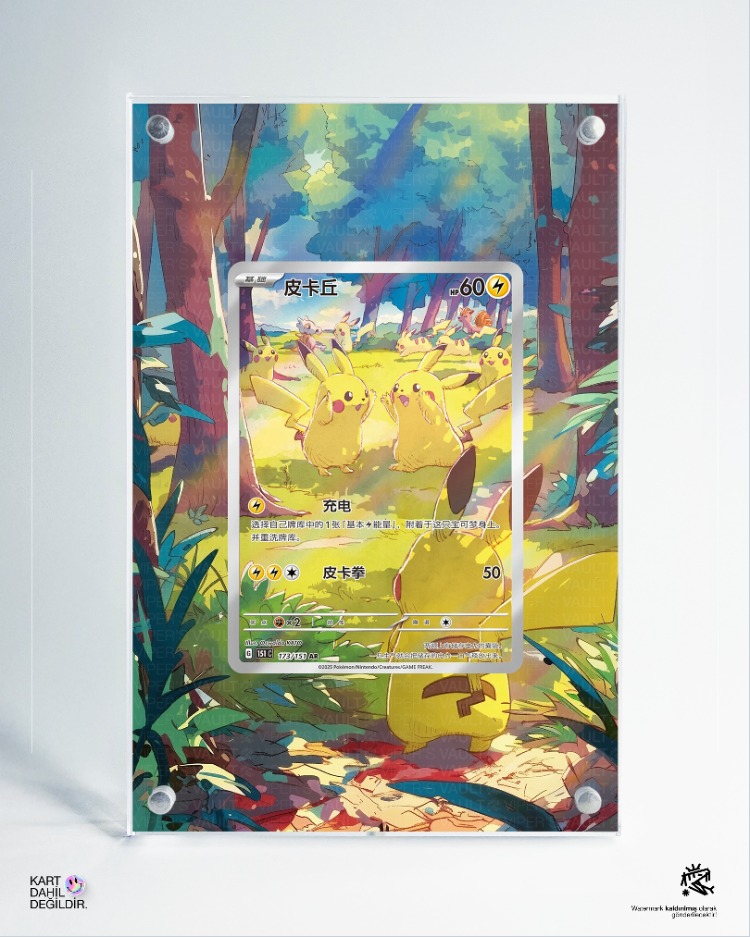 Pikachu Chinese Exclusive 2 - Extended Art Display