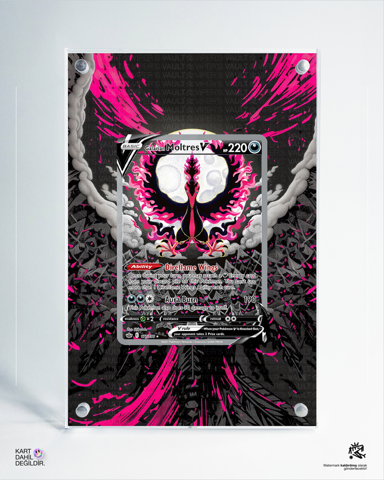 Moltres - Chilling Reign - Extended Art Display