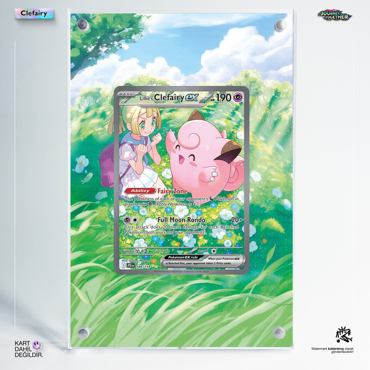 Lilie's Clefairy Extended Art Display