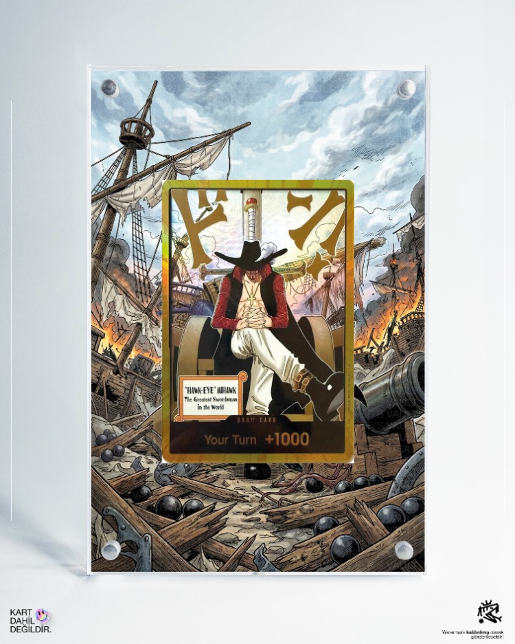 Hawk-eye Mihawk - OP - Extended Art Display