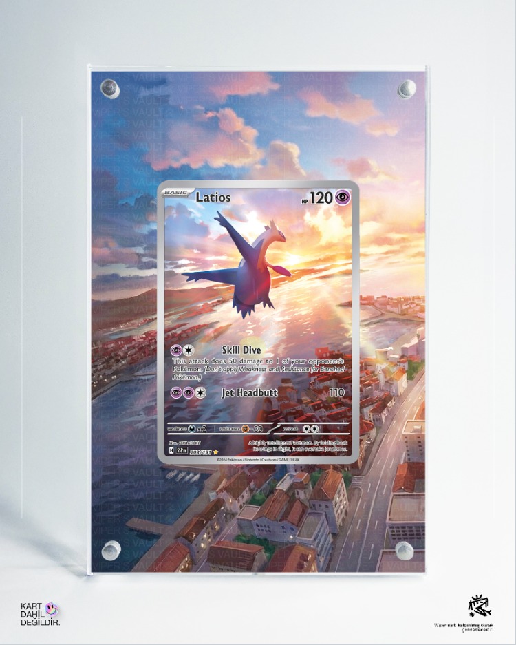 Latios - Surging Sparks - Extended Art Display