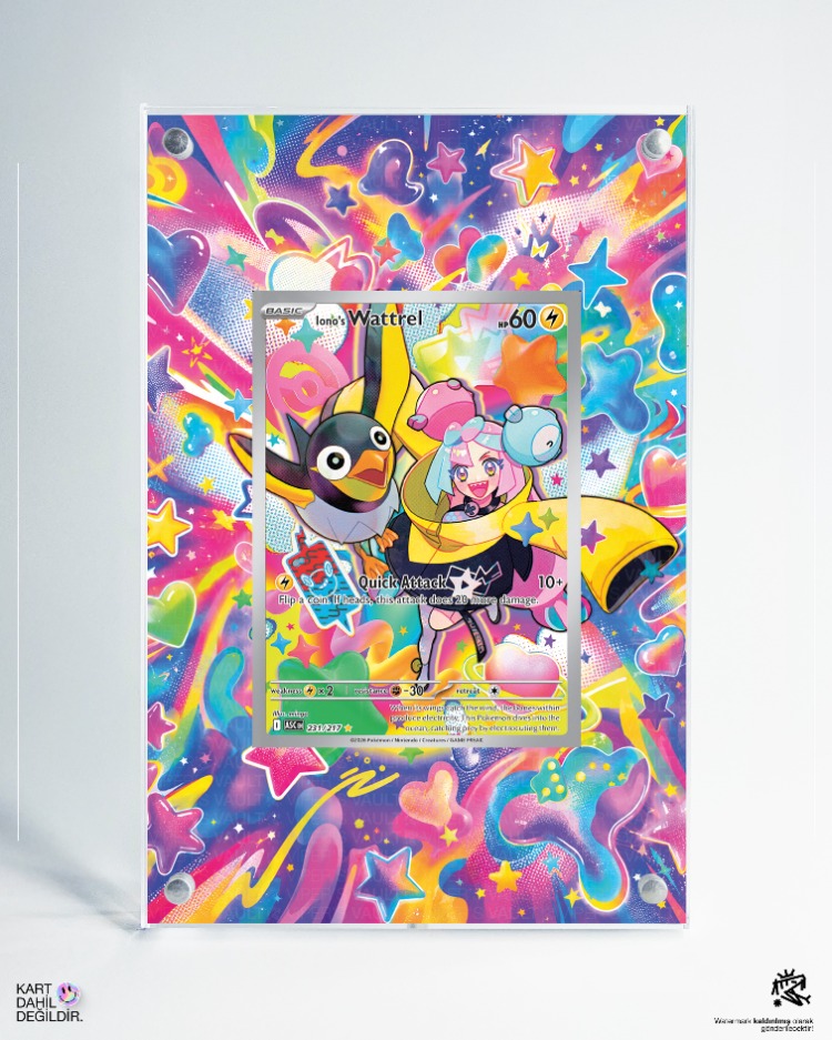 Iono's Wattrel - Ascended Heroes - Extended Art Display