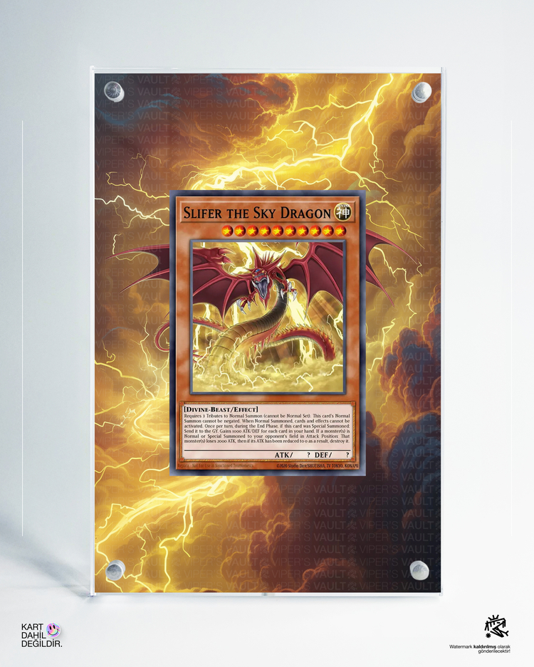 Slifer the Sky Dragon - Yu-Gi-Oh - Extended Art Display