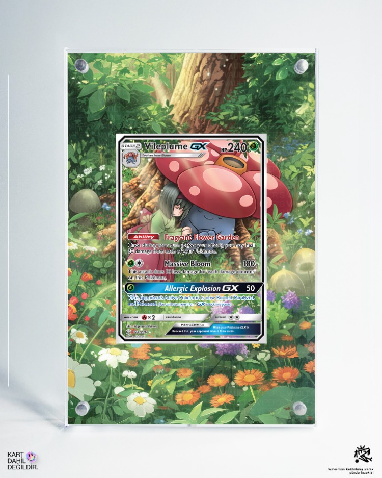 Vileplume GX - Cosmic Eclipse - Extended Art Display
