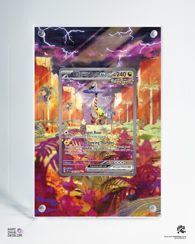 Raging Bolt ex - Temporal Forces - Extended Art Display