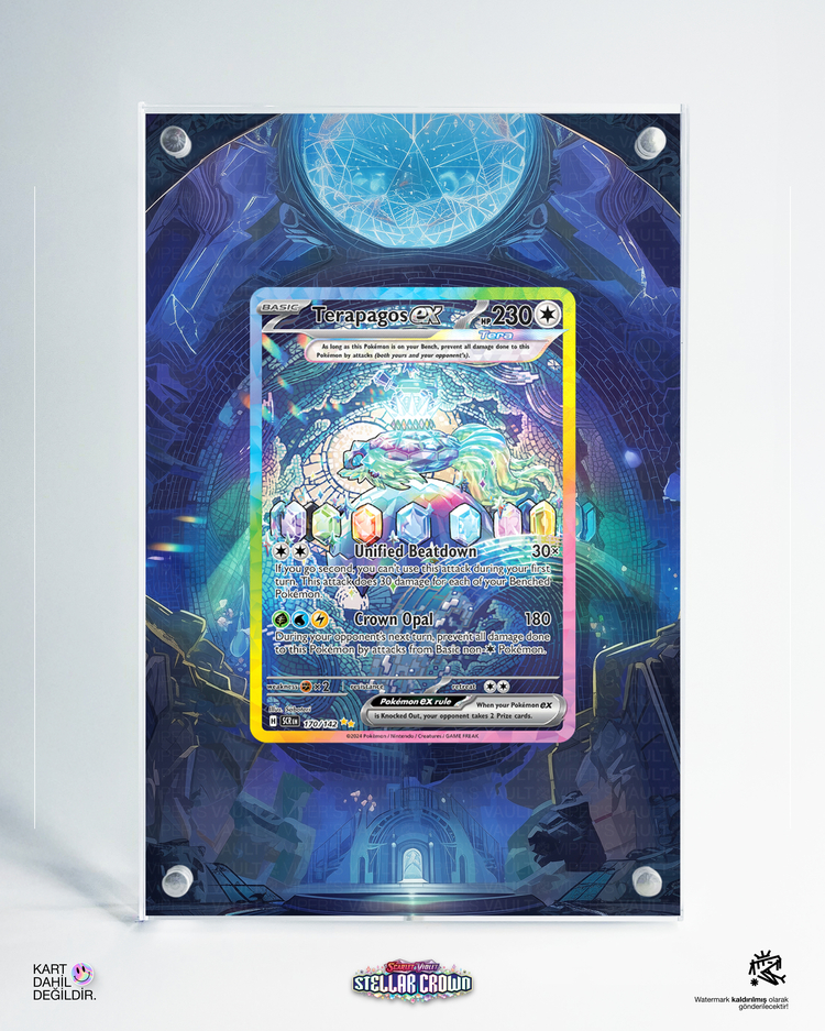 Terapagos Ex - Stellar Crown - Extended Art Display v2
