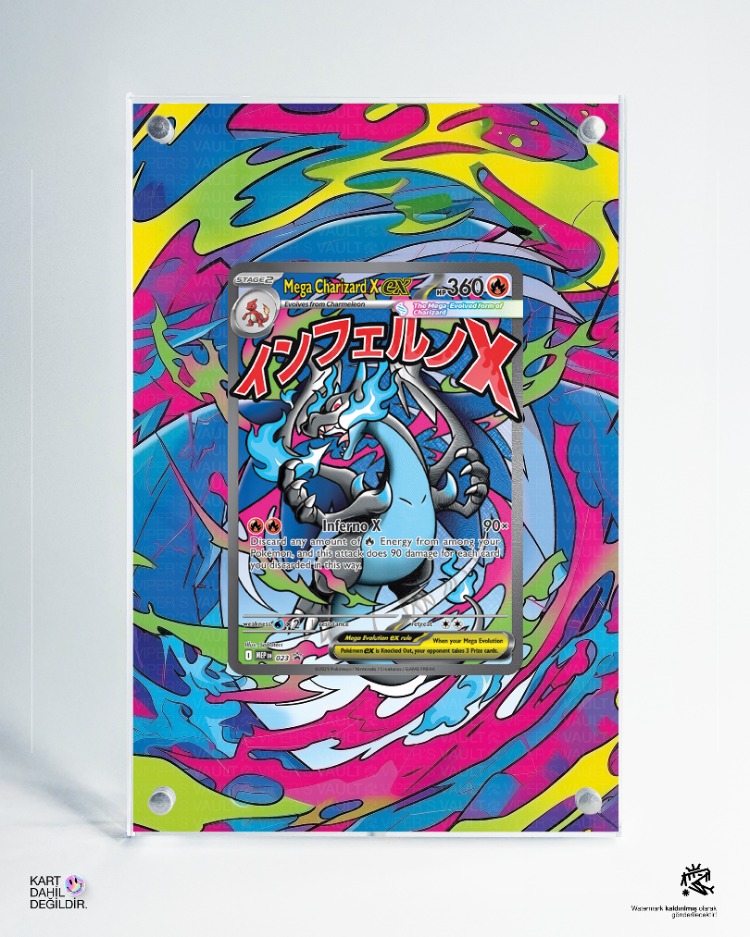 Mega Charizard - Promo - Extended Art Display