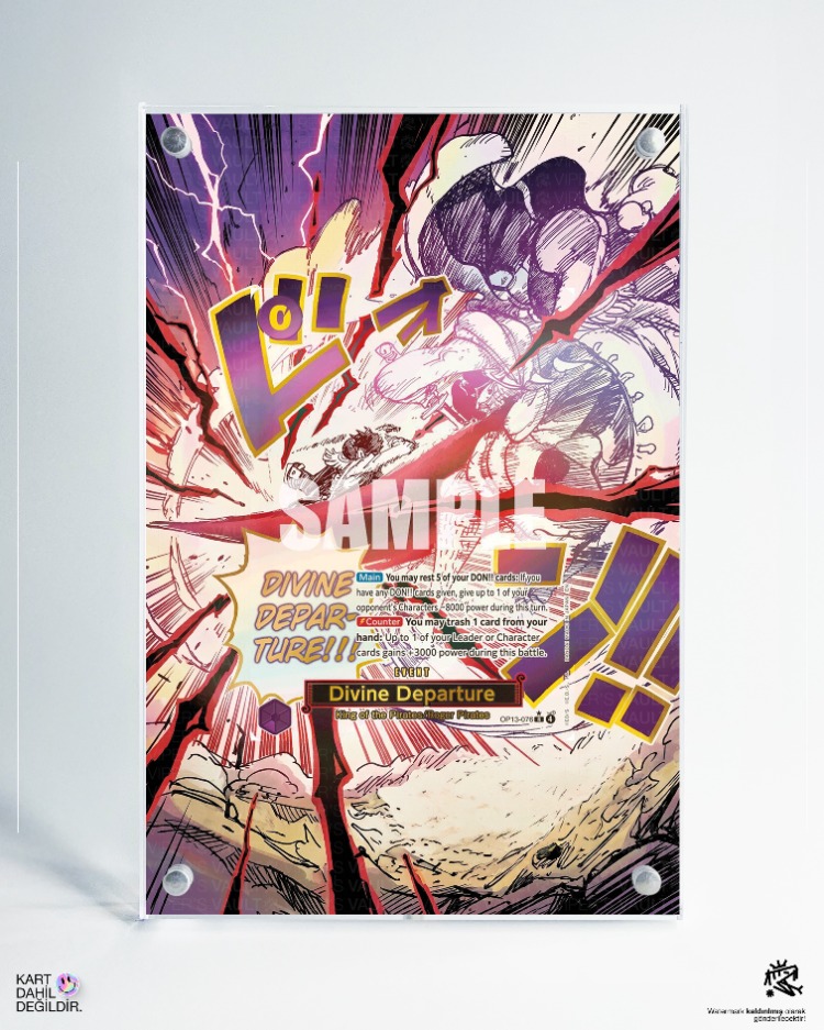 Divine Departure - OP013-076 - Extended Art Display