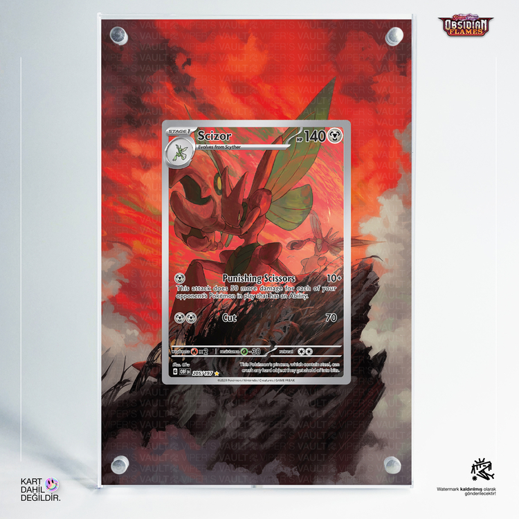 Scizor - Extended Art Display