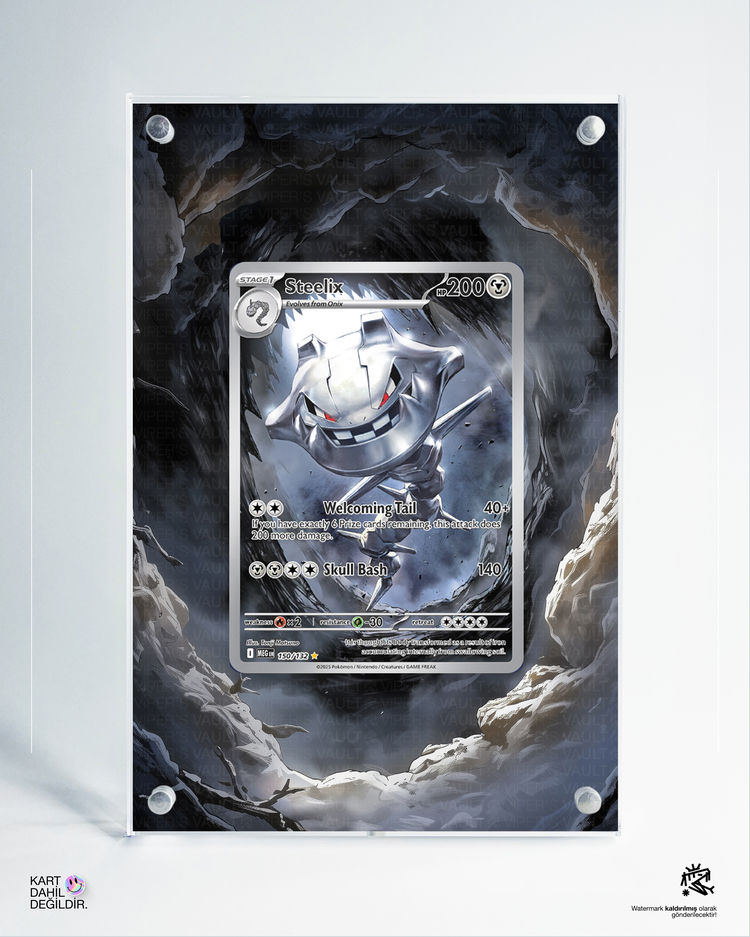 Steelix - Mega Evolution - Extended Art Display