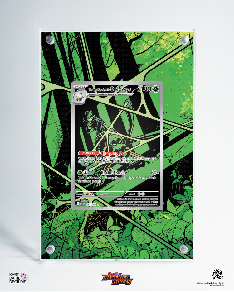Spidops - Destined Rivals - Extended Art Display