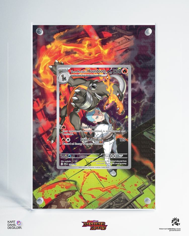 Houndoom - Destined Rivals - Extended Art Display