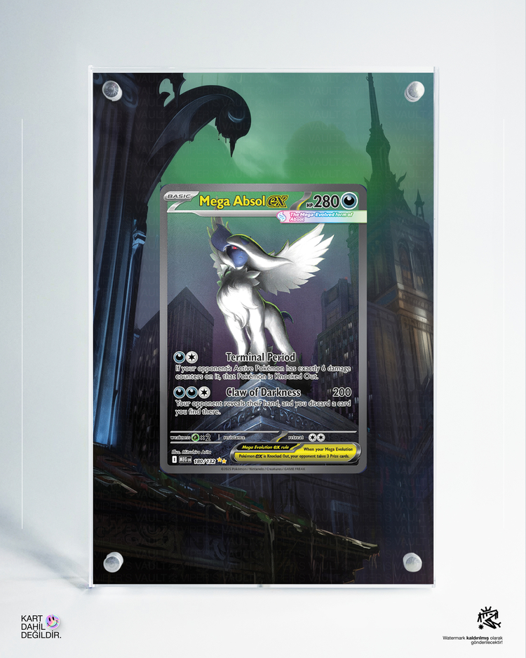 Mega Absol - Mega Evolution - Extended Art Display