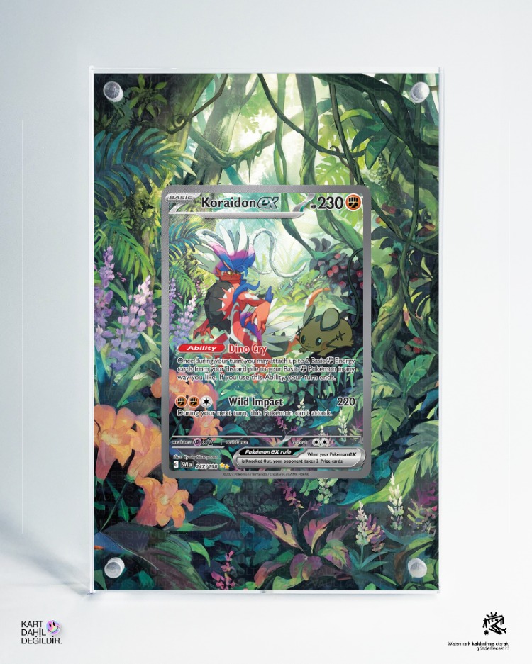Koraidon - Scarlet & Violet - Extended Art Display